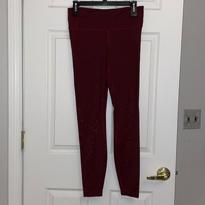 Lululemon leggings  with reflective print